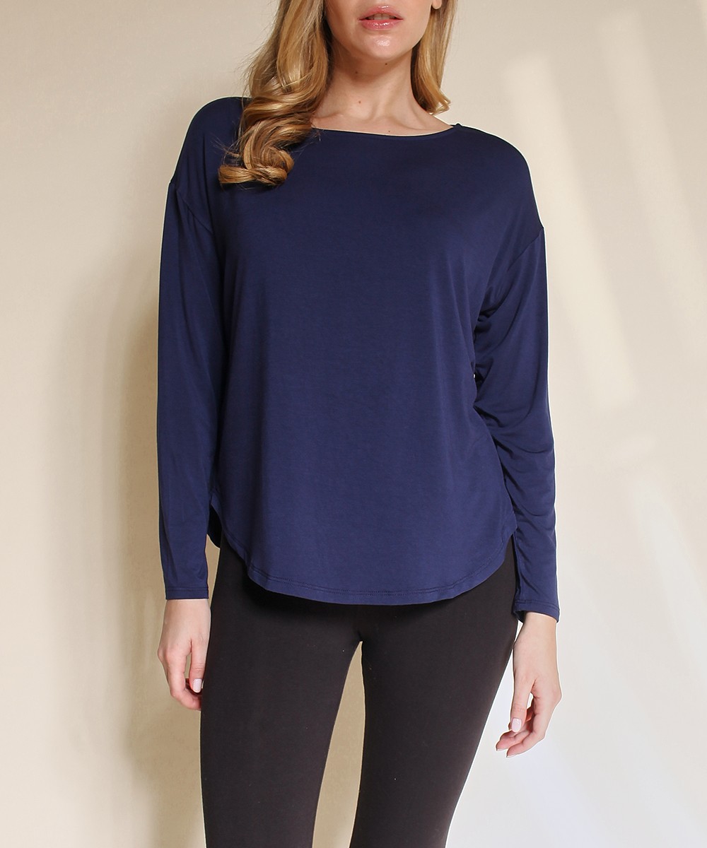 Bamboo Dolman long sleeve top