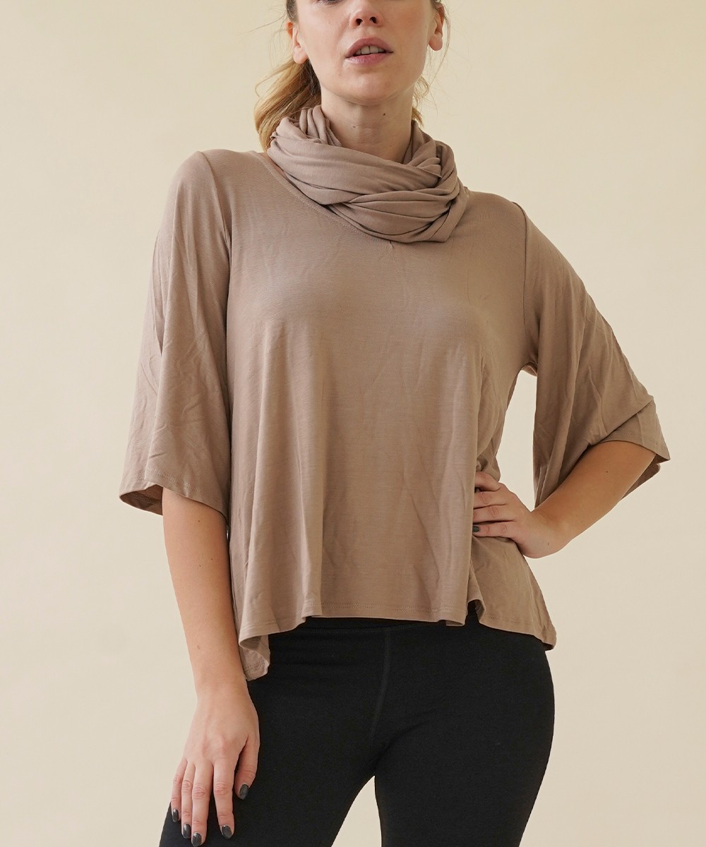 BAMBOO TOP&SCARF SET