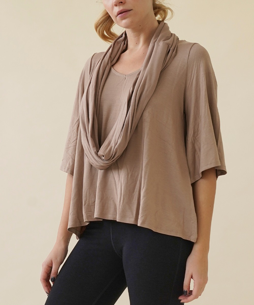 BAMBOO TOP&SCARF SET