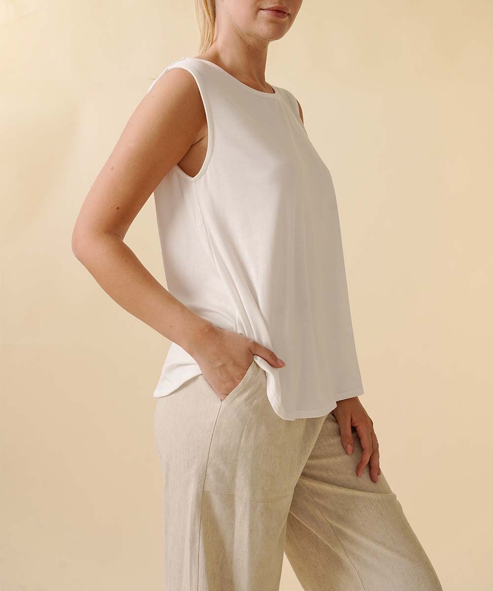 BAMBOO MUSCLE SLEEVELESS TOP