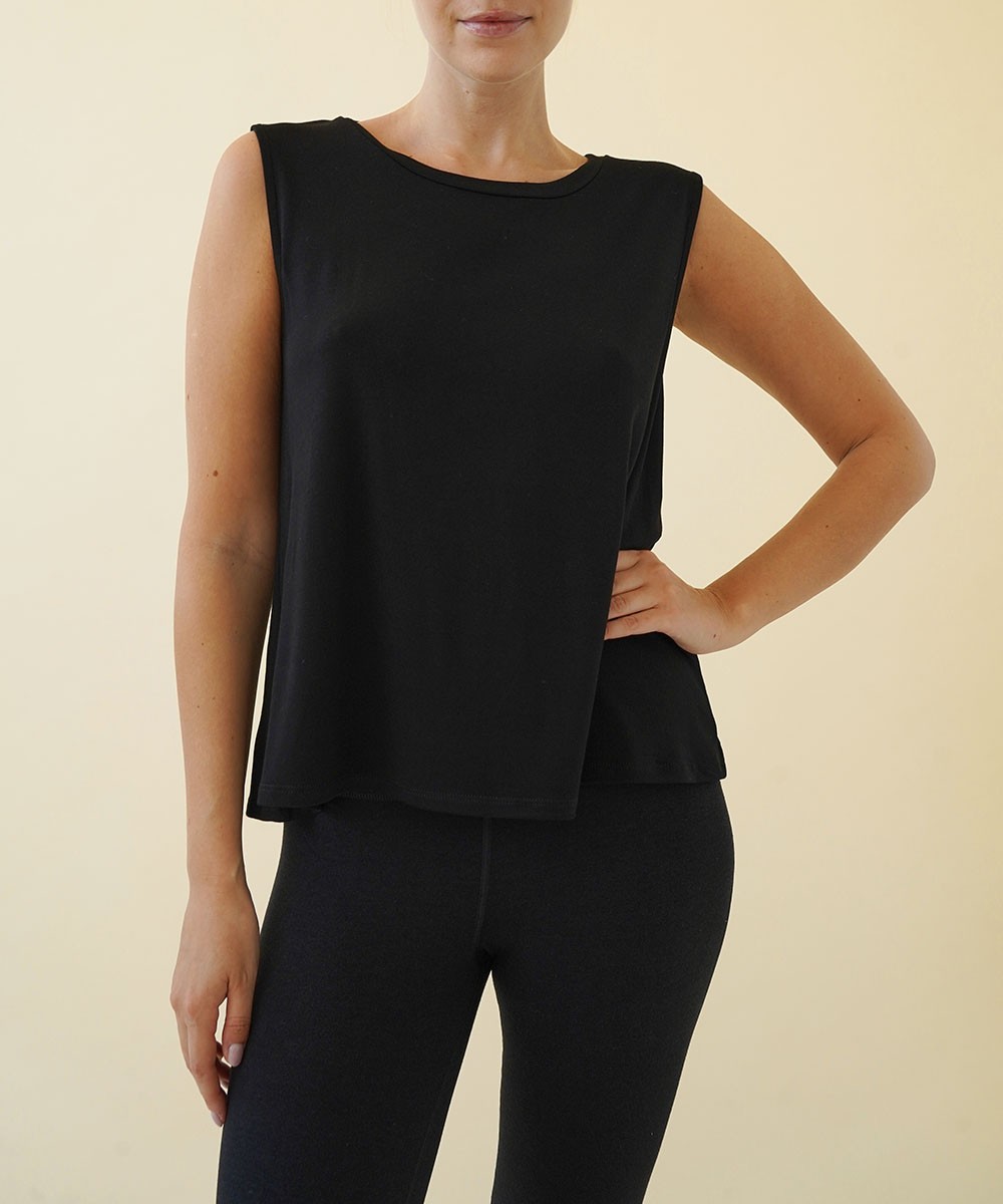 BAMBOO MUSCLE SLEEVELESS TOP