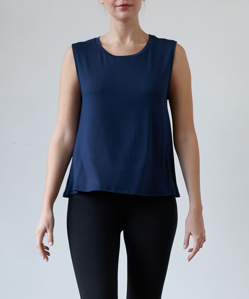 BAMBOO MUSCLE SLEEVELESS TOP