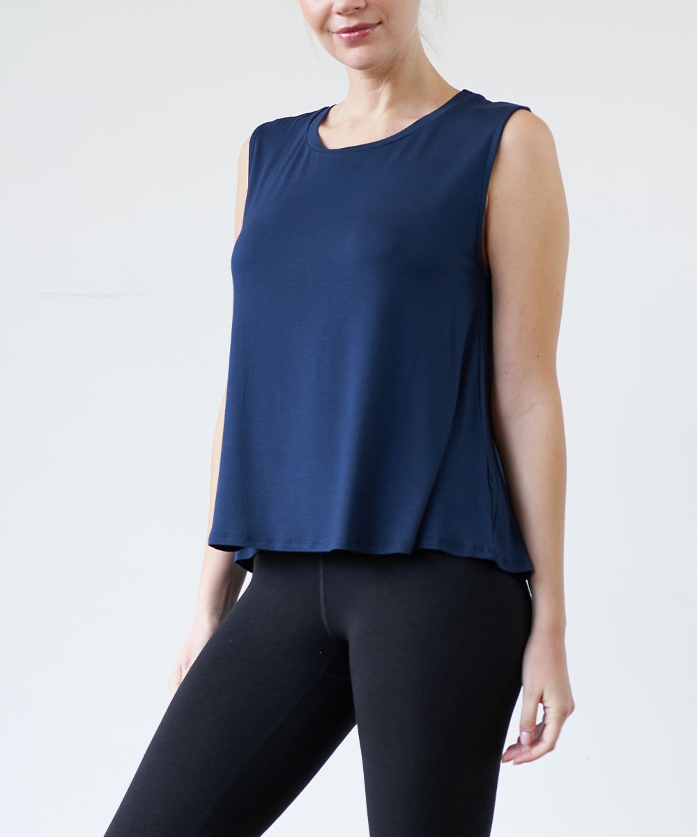 BAMBOO MUSCLE SLEEVELESS TOP