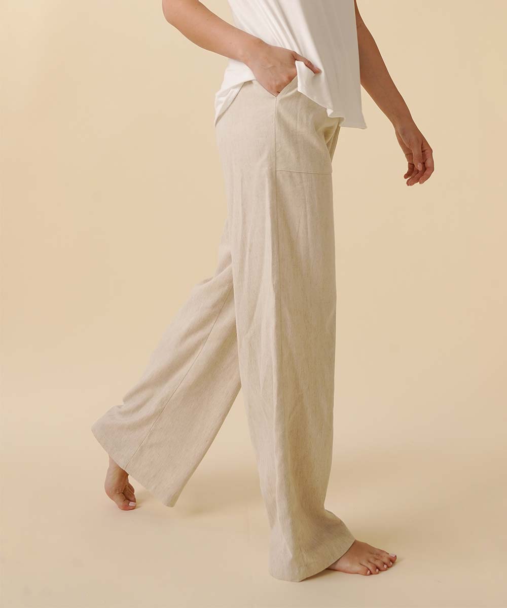 BAMBOO LINEN PANTS