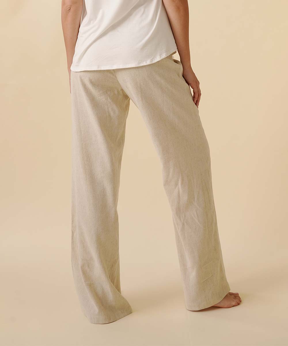 BAMBOO LINEN PANTS