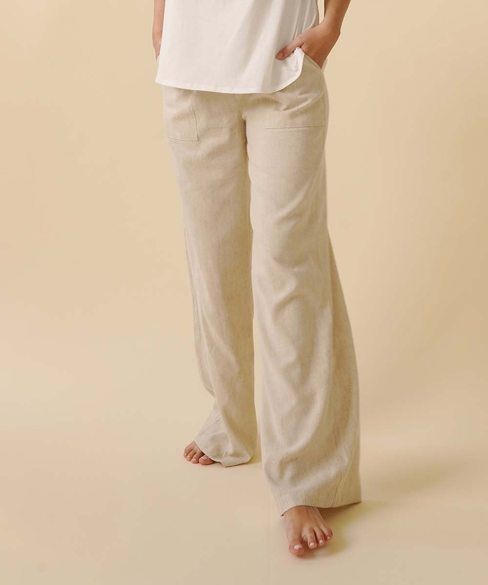 BAMBOO LINEN PANTS