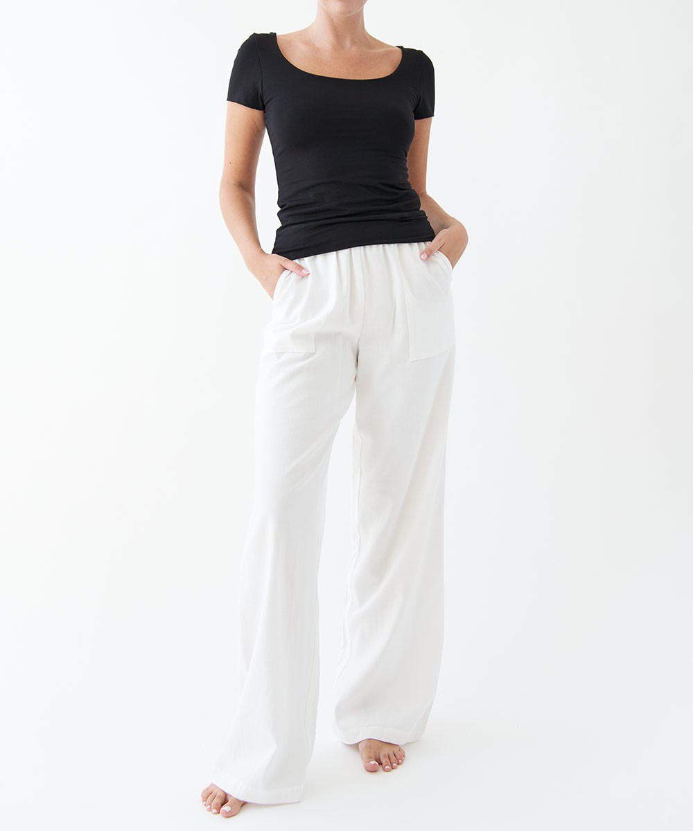 BAMBOO LINEN PANTS