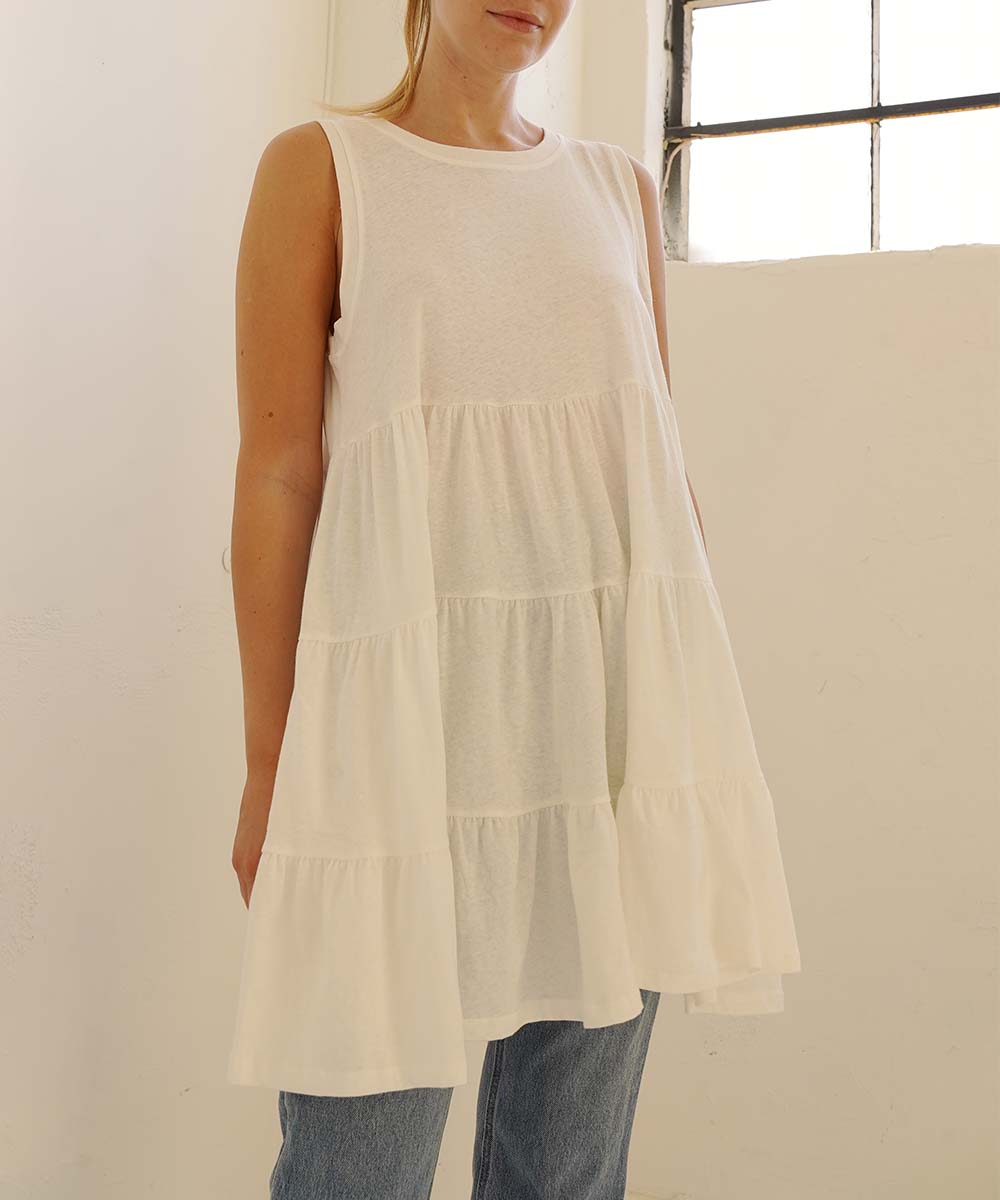 COTTON BABYDOLL TUNIC 