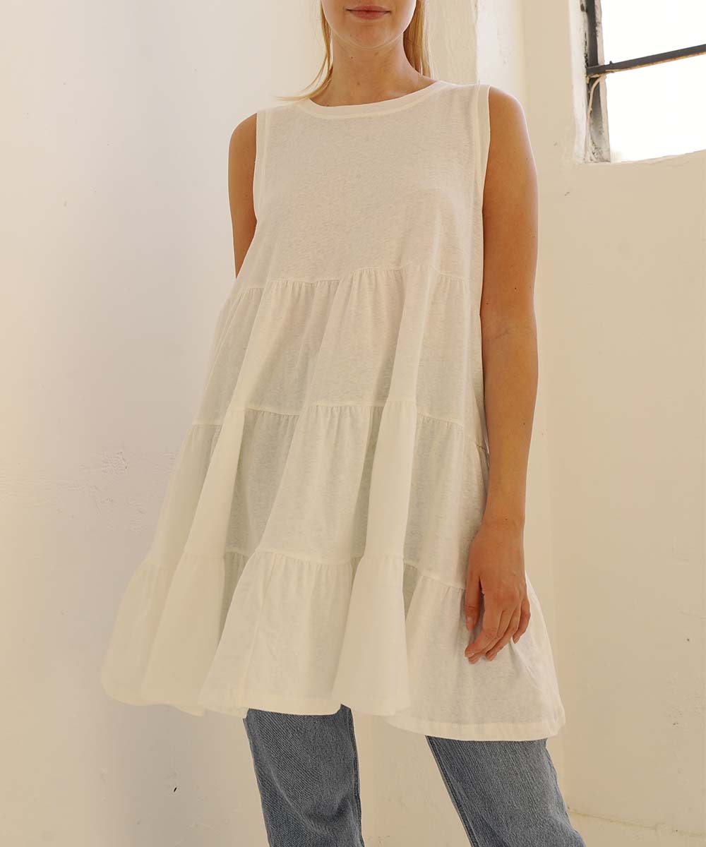 COTTON BABYDOLL TUNIC 