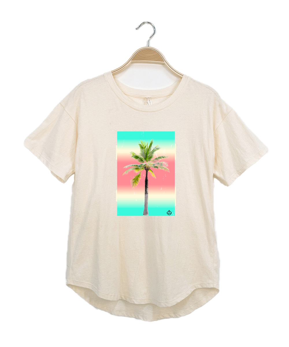 SUMMER PALM TREE ON HER T