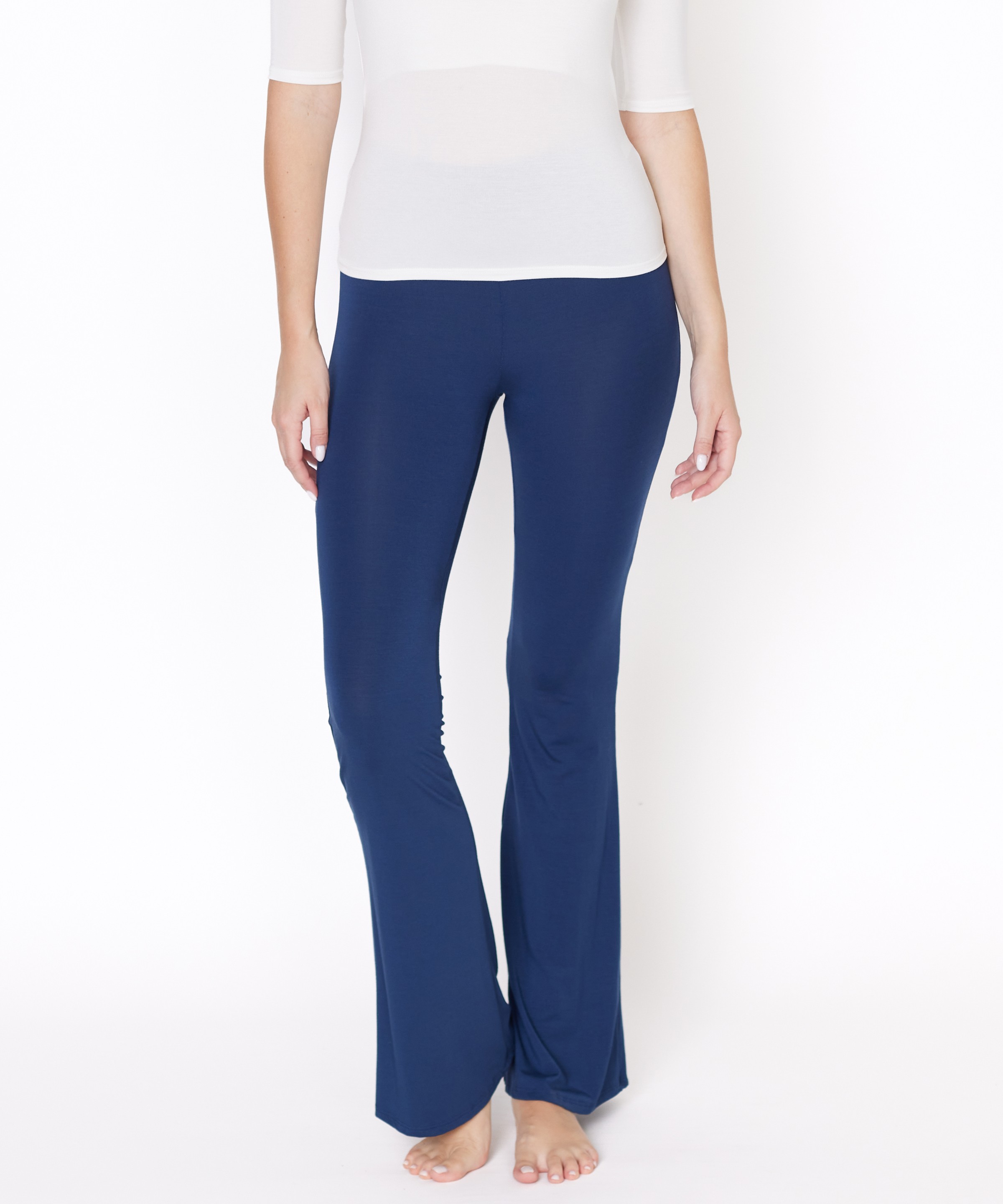 BAMBOO SLIM BELL YOGA PANTS 