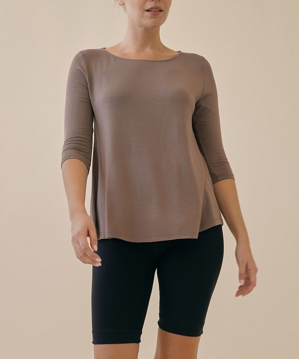 Bamboo SK Elbow Sleeve Top