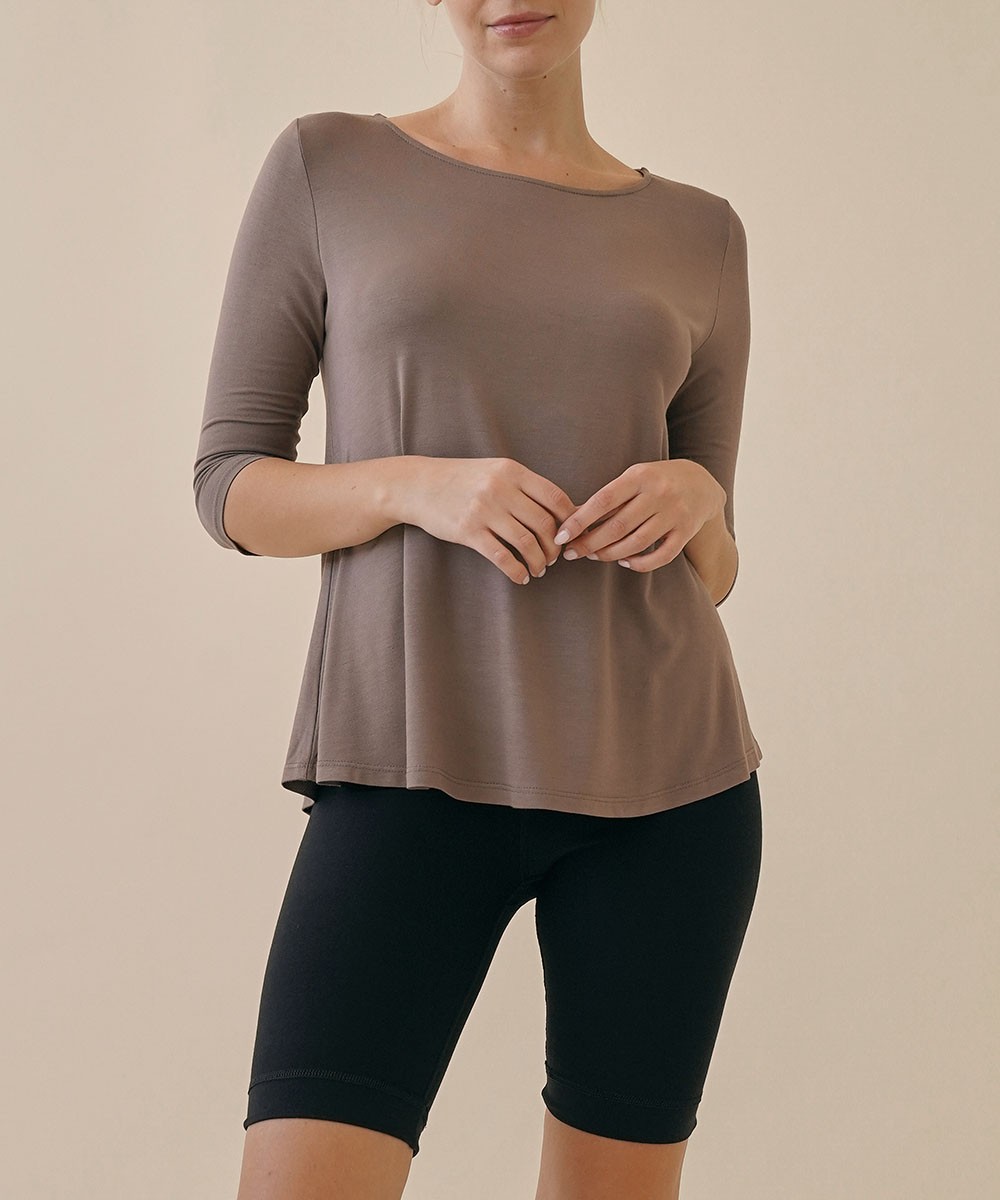 Bamboo SK Elbow Sleeve Top