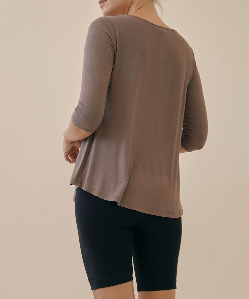 Bamboo SK Elbow Sleeve Top