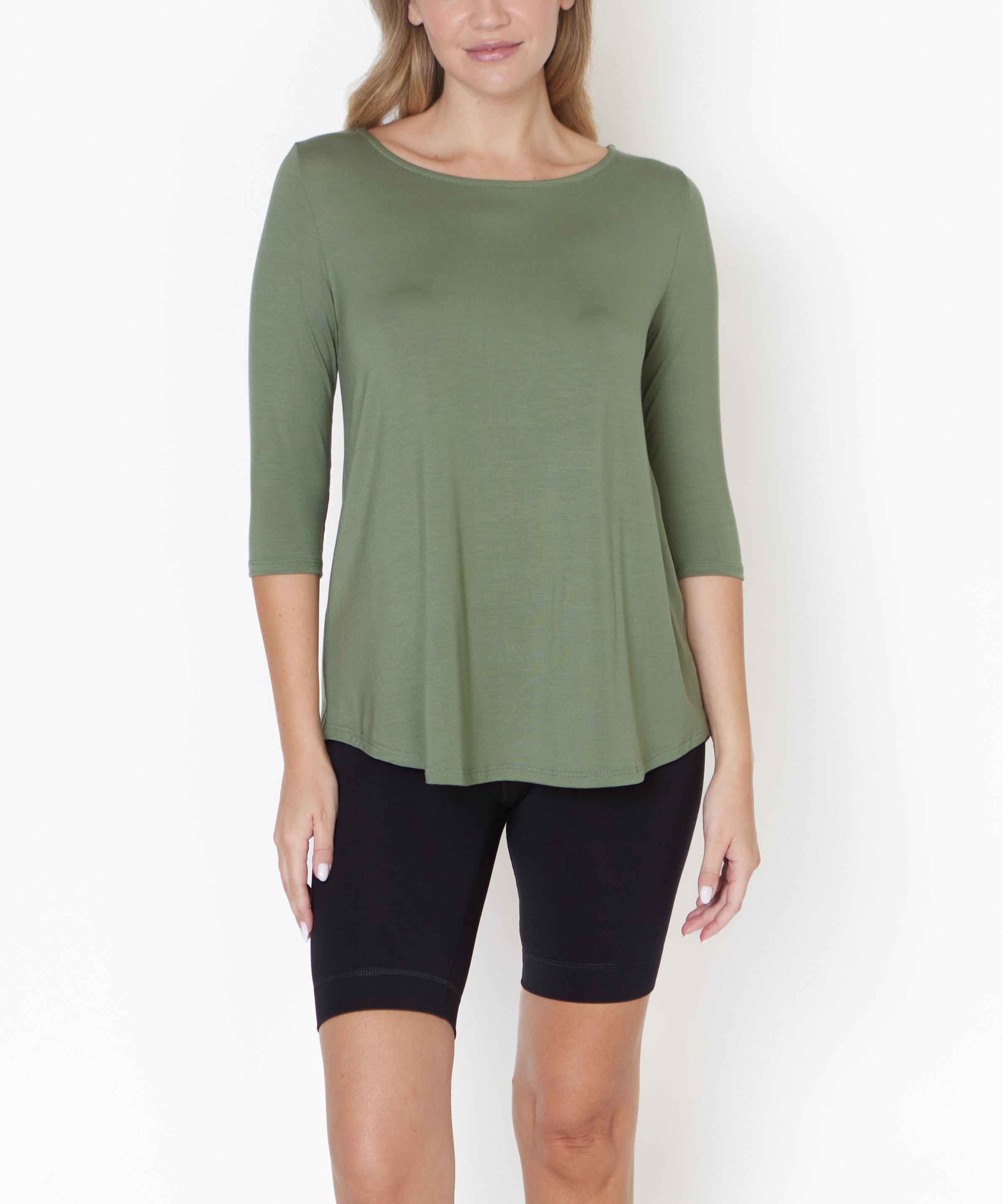 Bamboo SK Elbow Sleeve Top