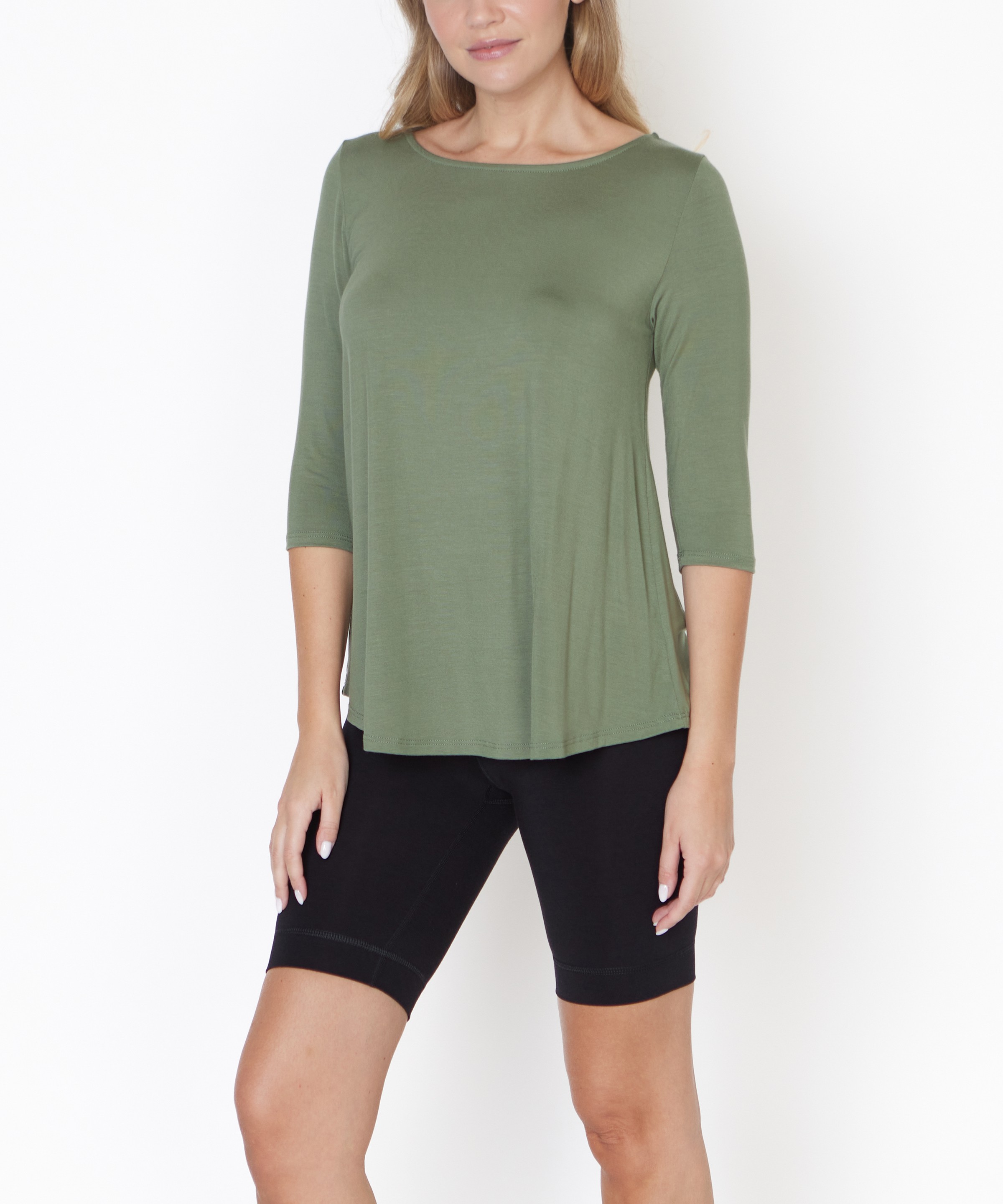 Bamboo SK Elbow Sleeve Top