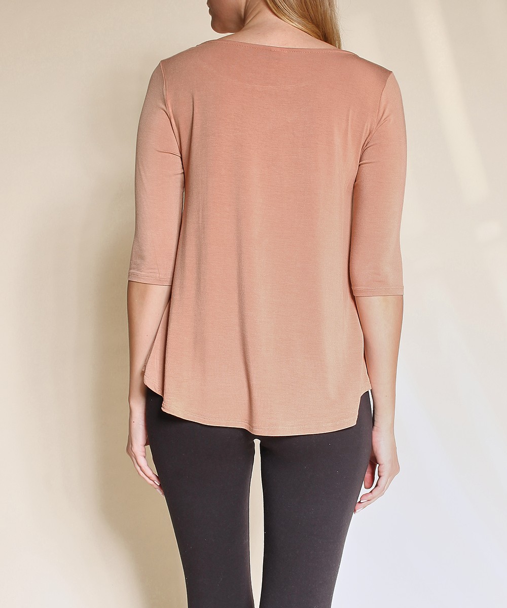 Bamboo SK Elbow Sleeve Top