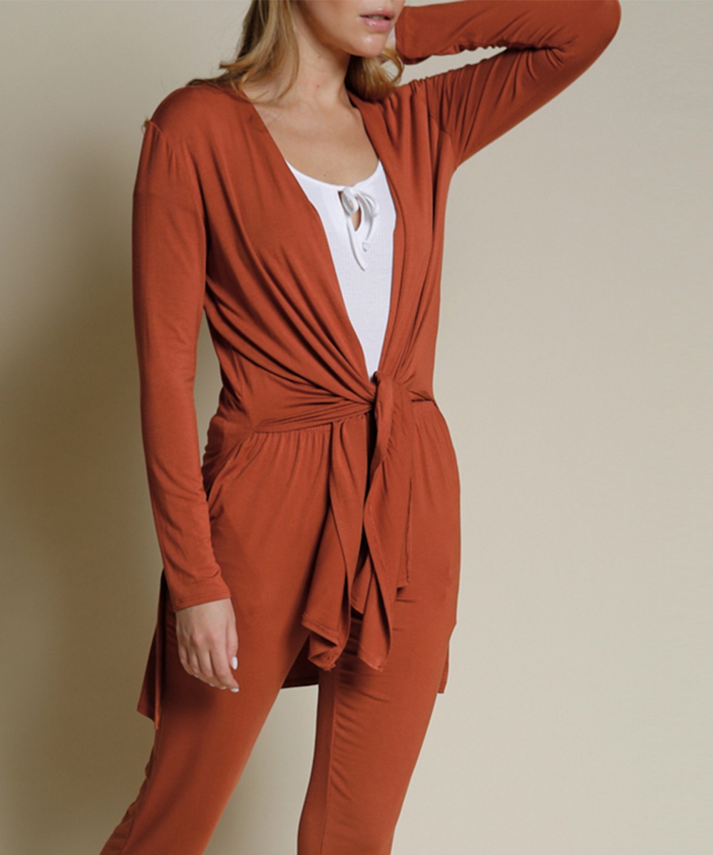 Bamboo long cardigan 