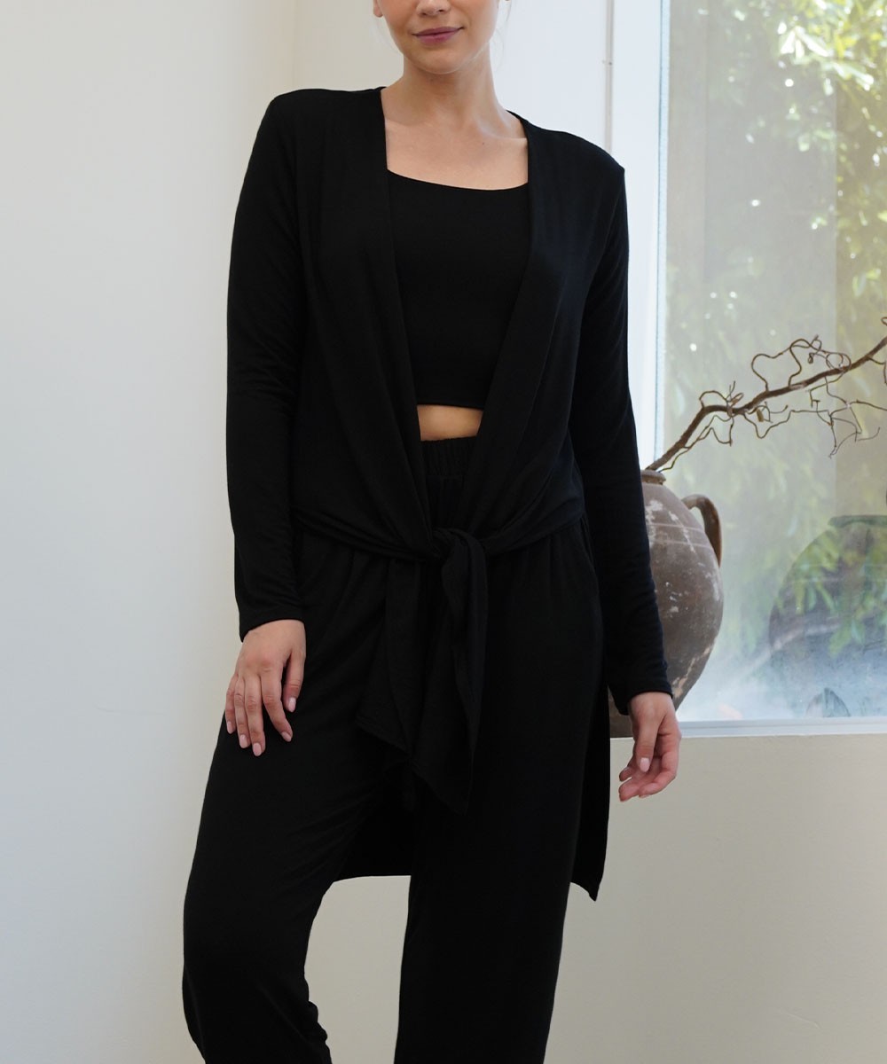 Bamboo long cardigan 